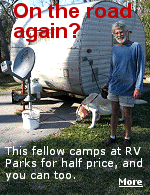 Steve in his whiskers days. If you have a recreational vehicle and are hitting the road, this is a ''no-brainer''. You'll save enough in a couple of nights to pay the Passport America $44 annual fee.